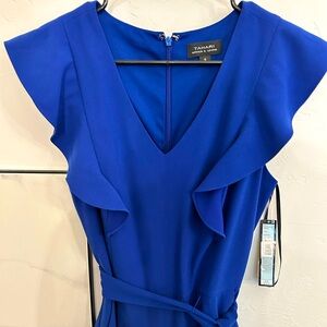 Tahari Jumpsuit, Blue, Size 8, NWT